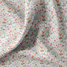 Printed Cotton MATHILDE Ecru / Red